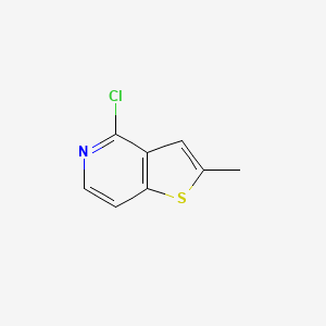 molecular formula C8H6ClNS B1369845 4-氯-2-甲基噻吩[3,2-c]吡啶 CAS No. 59207-24-8