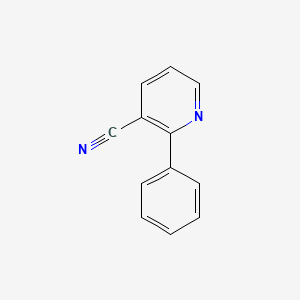 molecular formula C12H8N2 B1369846 2-Phenylnicotinonitrile CAS No. 39065-49-1