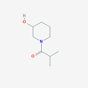 1-(3-Hydroxypiperidin-1-yl)-2-methylpropan-1-one