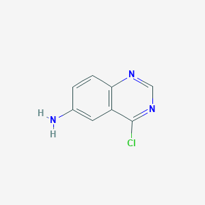 molecular formula C8H6ClN3 B1369861 4-Chloroquinazolin-6-amine CAS No. 208533-37-3