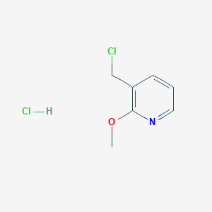molecular formula C7H9Cl2NO B1369885 3-(Chloromethyl)-2-methoxypyridine hydrochloride CAS No. 117934-34-6