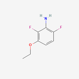 molecular formula C8H9F2NO B1369895 3-乙氧基-2,6-二氟苯胺 CAS No. 651734-64-4
