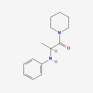 2-(Phenylamino)-1-(piperidin-1-yl)propan-1-one