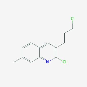 2-Chloro-3-(3-chloropropyl)-7-methylquinoline
