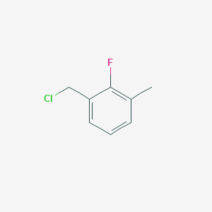 molecular formula C8H8ClF B1369933 1-(Chloromethyl)-2-fluoro-3-methylbenzene CAS No. 647037-27-2