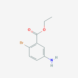molecular formula C9H10BrNO2 B1369944 Ethyl 5-Amino-2-bromobenzoate CAS No. 208176-32-3