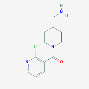 (4-(Aminomethyl)piperidin-1-yl)(2-chloropyridin-3-yl)methanone