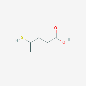 4-Sulfanylpentanoic acid