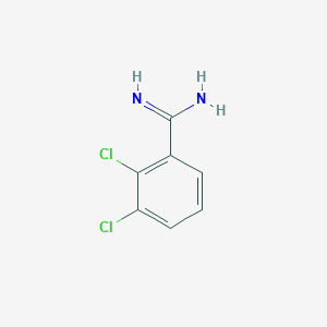 molecular formula C7H6Cl2N2 B1370014 2,3-Dichlorobenzimidamide CAS No. 769061-91-8