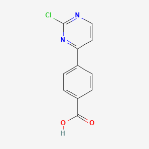 4-(2-Chloropyrimidin-4-yl)benzoic acid