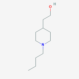 2-(1-Butylpiperidin-4-yl)ethan-1-ol