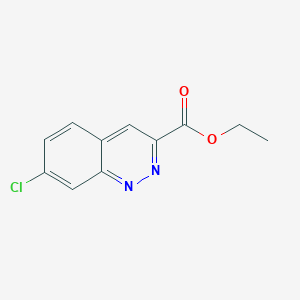 Ethyl 7-chlorocinnoline-3-carboxylate