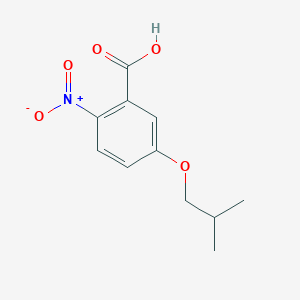 5-(2-Methylpropoxy)-2-nitrobenzoic acid