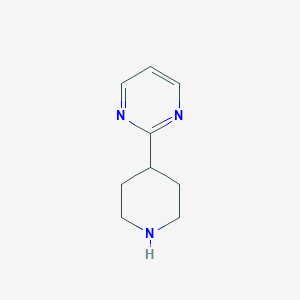 molecular formula C9H13N3 B137007 2-(Piperidin-4-YL)pyrimidine CAS No. 151389-25-2