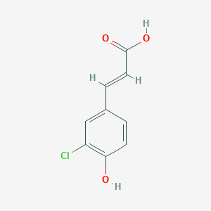 3-Chloro-4-hydroxycinnamic acid