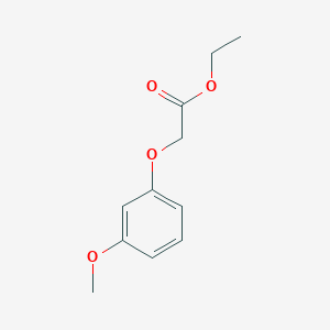 molecular formula C11H14O4 B1370088 Ethyl 2-(3-methoxyphenoxy)acetate CAS No. 82815-86-9