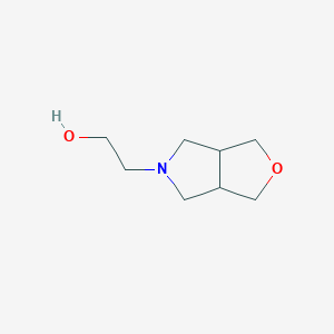 2-(tetrahydro-1H-furo[3,4-c]pyrrol-5(3H)-yl)ethan-1-ol