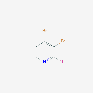 molecular formula C5H2Br2FN B137011 3,4-二溴-2-氟吡啶 CAS No. 137718-84-4