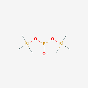 molecular formula C6H19O3PSi2 B1370114 Bis(trimethylsilyl) phosphite CAS No. 3663-52-3