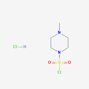 4-Methylpiperazine-1-sulfonyl chloride hydrochloride