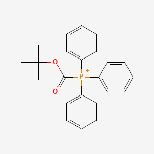 molecular formula C23H24O2P+ B13701369 tert-Butyl Triphenylphosphoranecarboxylate CAS No. 159054-26-9