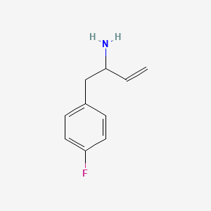 1-(4-Fluorophenyl)but-3-en-2-amine