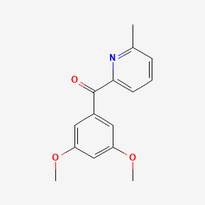 2-(3,5-Dimethoxybenzoyl)-6-methylpyridine