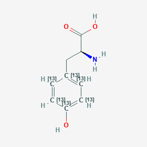 molecular formula C9H11NO3 B137017 3-Chloro-L-tyrosine-13C6 CAS No. 201595-63-3