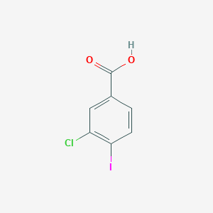 molecular formula C7H4ClIO2 B1370186 3-Chloro-4-iodobenzoic acid CAS No. 58123-72-1