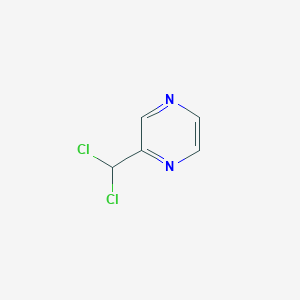 molecular formula C5H4Cl2N2 B13701985 Dichloromethylpyrazine 