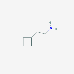 molecular formula C6H13N B1370207 2-Cyclobutylethanamine CAS No. 60637-97-0