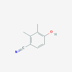 molecular formula C9H9NO B1370219 4-Hydroxy-2,3-dimethylbenzonitrile CAS No. 448961-58-8
