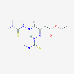B137026 Ethyl 3,4-dioxobutyrate-di-(4,4-dimethylthiosemicarbazone) CAS No. 140197-70-2