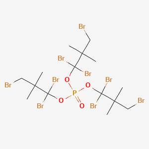molecular formula C15H24Br9O4P B1370265 Tris(1,1,3-tribromo-2,2-dimethylpropyl) phosphate 