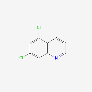 molecular formula C9H5Cl2N B1370276 5,7-Dichloroquinoline CAS No. 4964-77-6