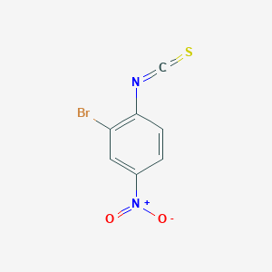 molecular formula C7H3BrN2O2S B13702882 2-Bromo-4-nitrophenyl isothiocyanate CAS No. 1000578-19-7
