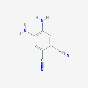 molecular formula C8H6N4 B137029 4,5-二氨基邻苯二腈 CAS No. 129365-93-1