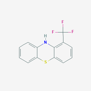 molecular formula C13H8F3NS B1370292 1-(Trifluoromethyl)-10h-phenothiazine 