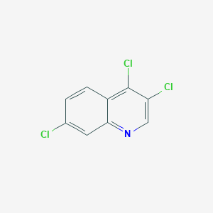molecular formula C9H4Cl3N B1370293 3,4,7-Trichloroquinoline 