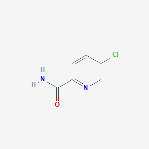 molecular formula C6H5ClN2O B1370317 5-氯吡啶-2-甲酰胺 CAS No. 370104-72-6