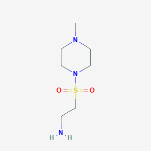 2-[(4-Methylpiperazin-1-YL)sulfonyl]ethanamine