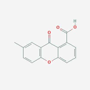 molecular formula C15H10O4 B1370364 7-methyl-9-oxo-9H-xanthene-1-carboxylic acid CAS No. 1312760-31-8
