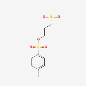 B1370367 3-(Methylsulfonyl)propyl 4-methylbenzenesulfonate CAS No. 263400-88-0