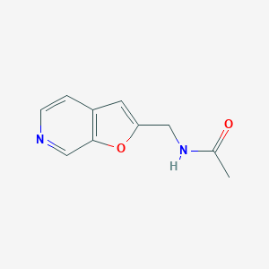 B137040 N-(furo[2,3-c]pyridin-2-ylmethyl)acetamide CAS No. 153863-99-1