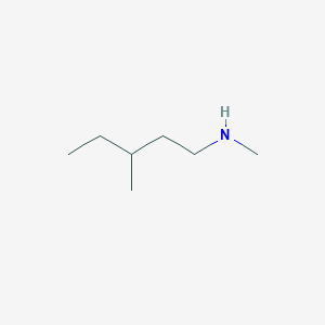 molecular formula C7H17N B1370414 Methyl(3-methylpentyl)amine 