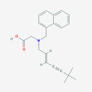 molecular formula C22H25NO2 B1370450 Carboxy Terbinafine 