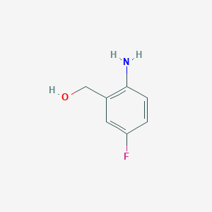 molecular formula C7H8FNO B1370455 (2-Amino-5-fluorophenyl)methanol CAS No. 748805-85-8