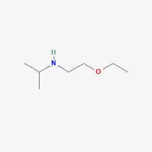 molecular formula C7H17NO B1370473 N-(2-ethoxyethyl)propan-2-amine 