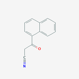 molecular formula C13H9NO B1370474 1-Naphthoylacetonitrile CAS No. 39528-57-9