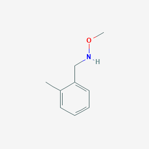molecular formula C9H13NO B1370475 o-Methyl-n-(2-methyl-benzyl)-hydroxylamine 